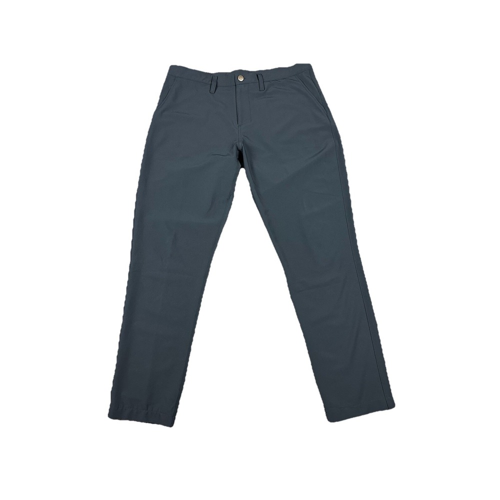 Zella Men's 5-Pocket Stretch Chino Pants Men's 36X30 Navy Golf Travel Casual